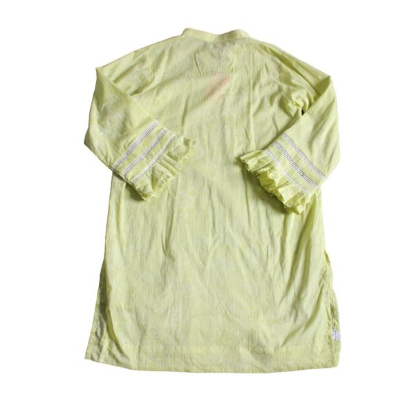 Oak Girls Light Weight Tunic-Blended Patterns-Light Green-Size 13/14 yrs-NWT - Picture 7 of 8